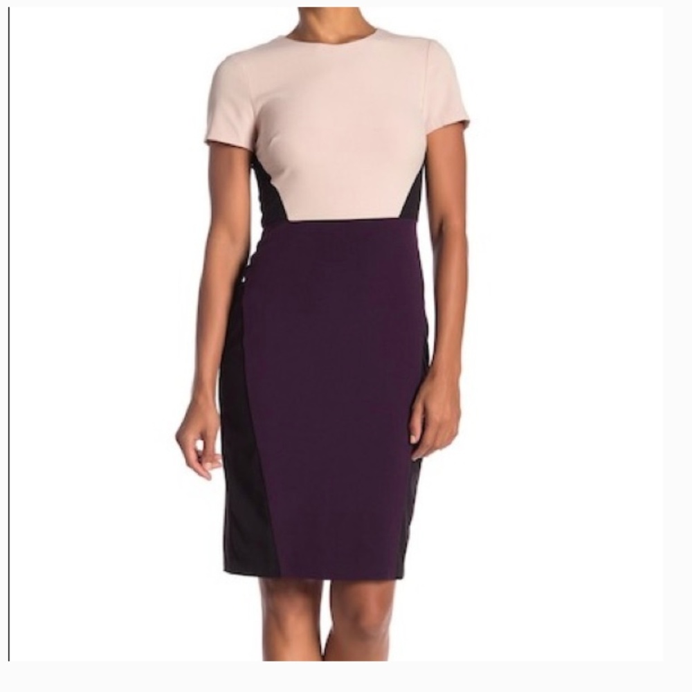 Vince Camuto Boo Color Block Dress